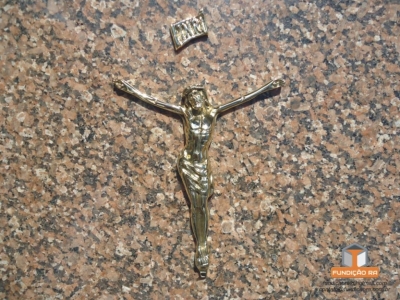 Cristo em Bronze Polido