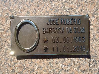 Placa em Bronze Patinado